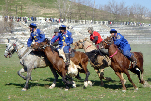 Sport of Buzkashi